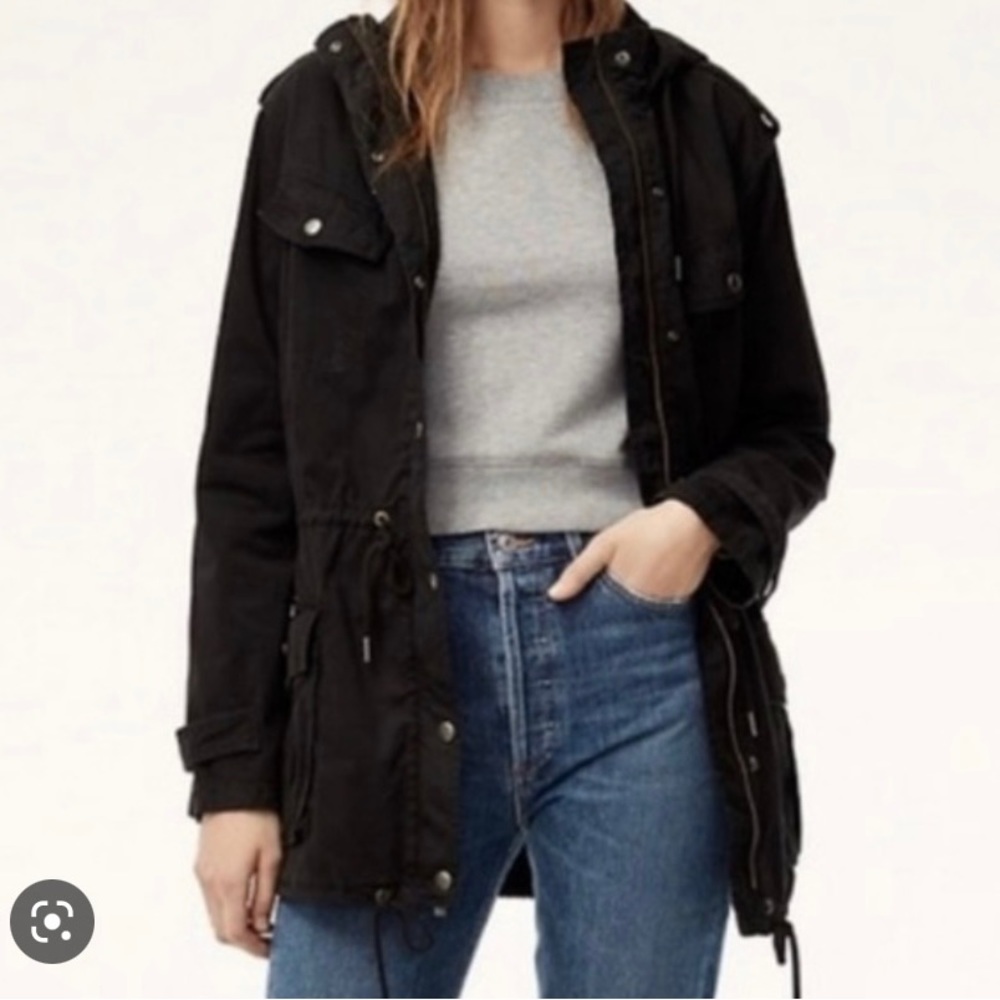 Aritzia Talula hooded fall jacket